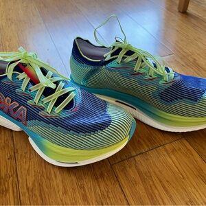 Hoka Cielo X1 Blue Running Shoes